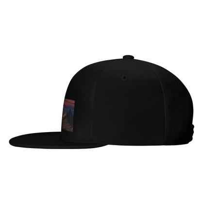 Fashion City Flat Brim Sporty Casual Snapback Cap