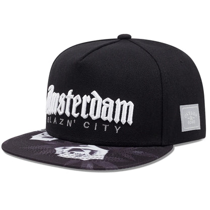 Trendy Flat Brim Hip Hop Snapback Cap