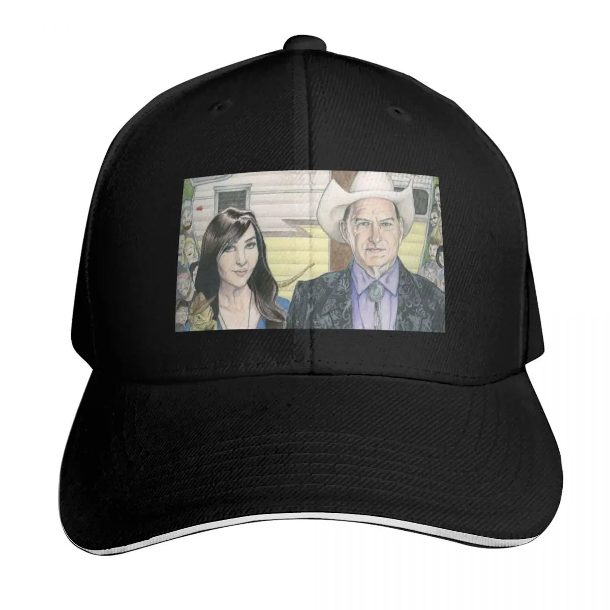 Drive-In Gothic Casual Daily Wear Baseball Cap
