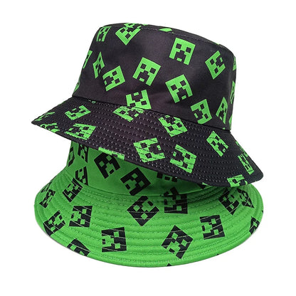 Game Pattern Bucket Hat For Women Men Summer