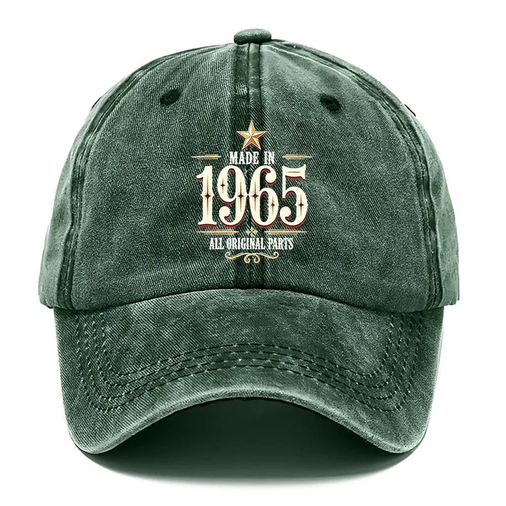 Classic 1965 Washed Baseball Cap