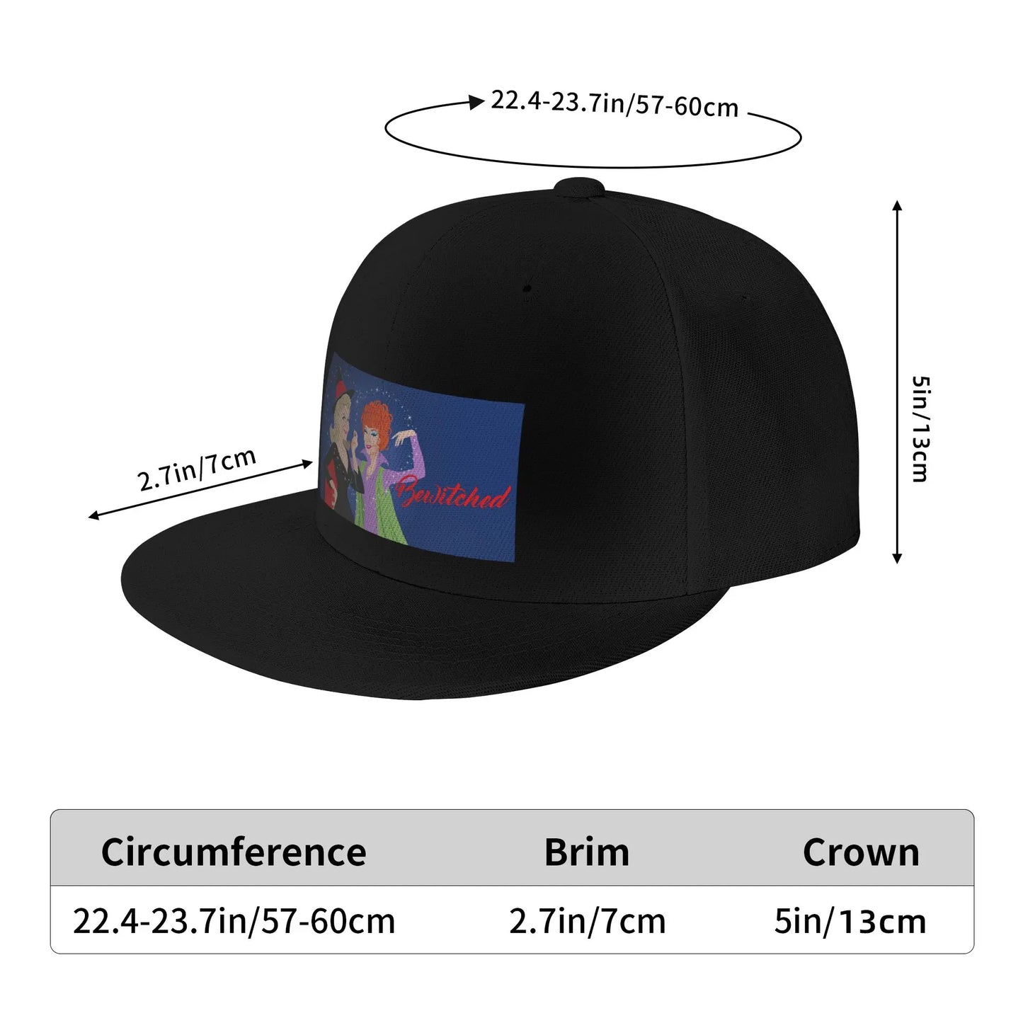 Bewitched Ladies Snapback Cap