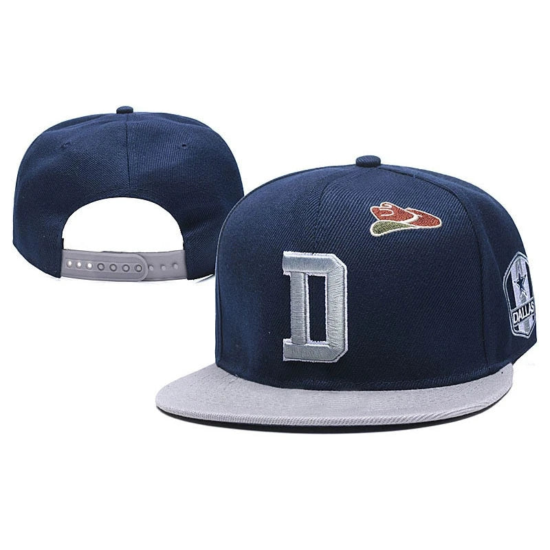 Adjustable Flat Brim Hip-Hop Basketball Snapback Cap