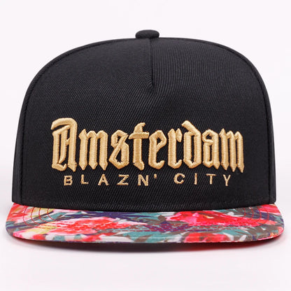 Trendy Flat Brim Hip Hop Snapback Cap
