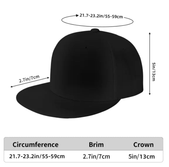 Road Trip Graphic High Crown Snapback Cap