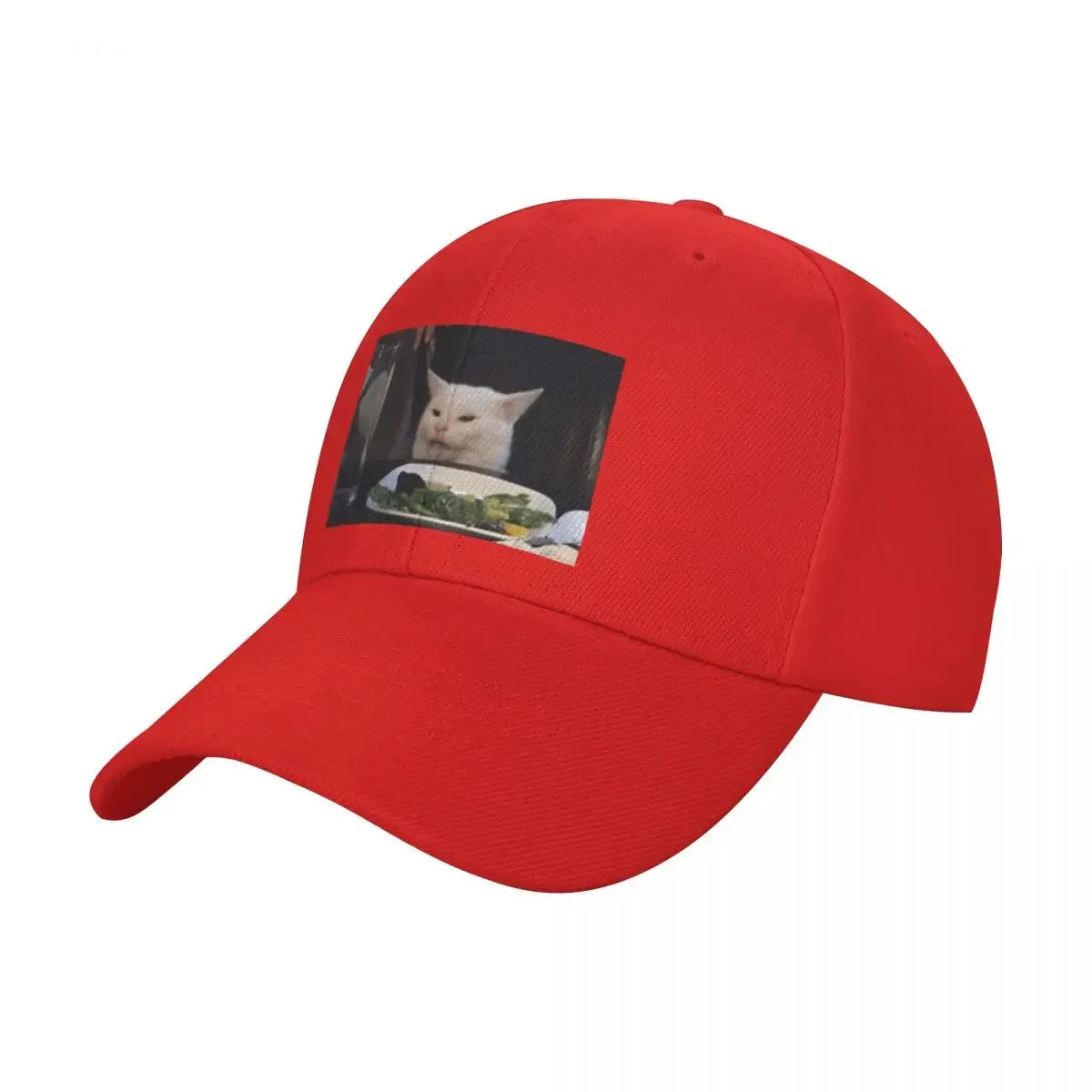 Smudge Cat Luxury Designer Baseball Cap