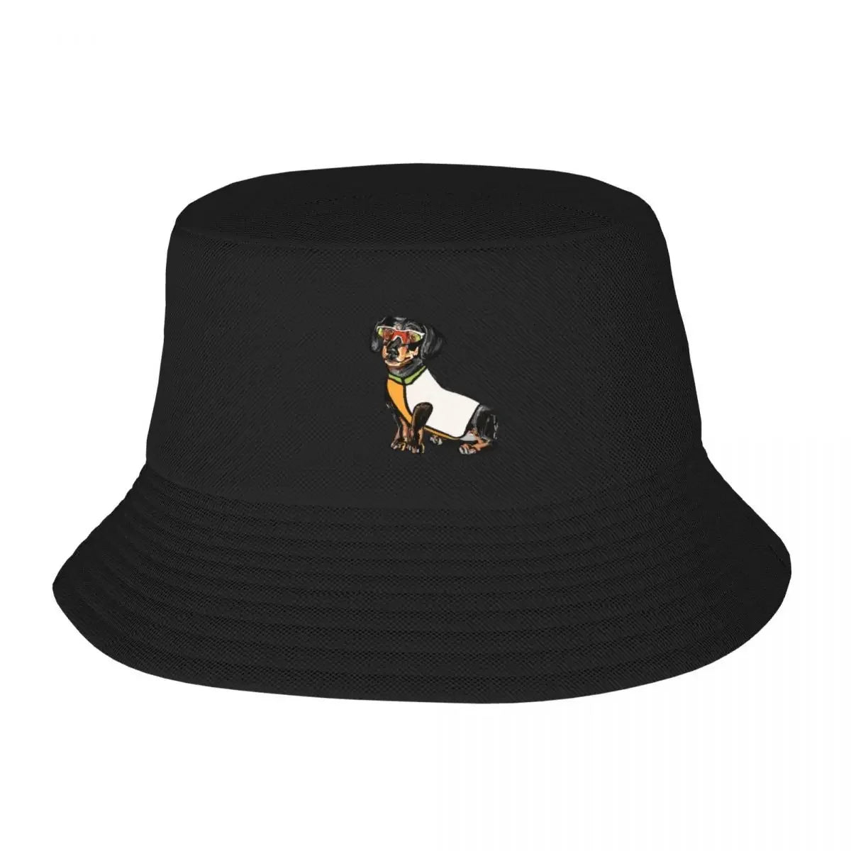 Biker Dog Fashion Bucket Hat