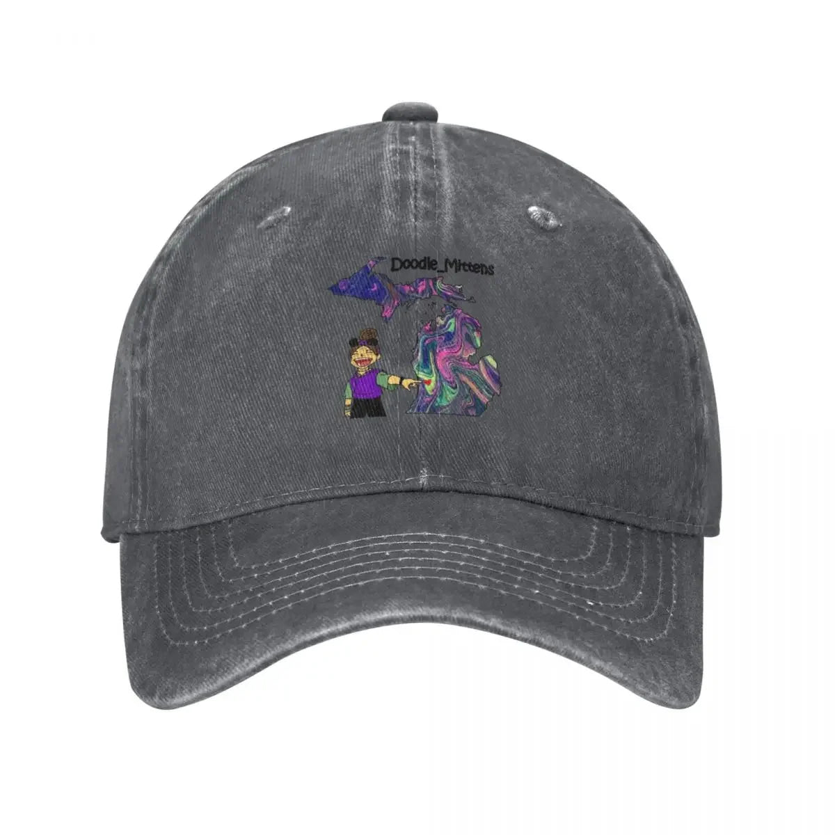 Doodle Mittens Promotional Logo Baseball Cap