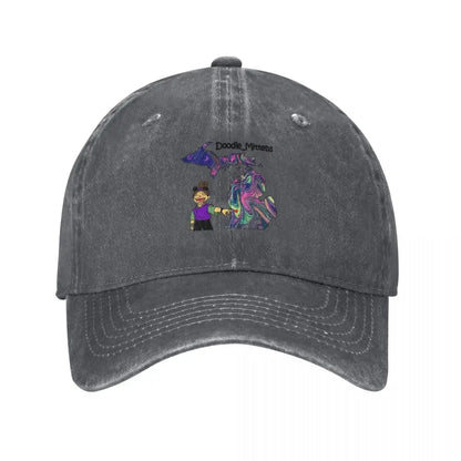 Doodle Mittens Promotional Logo Baseball Cap