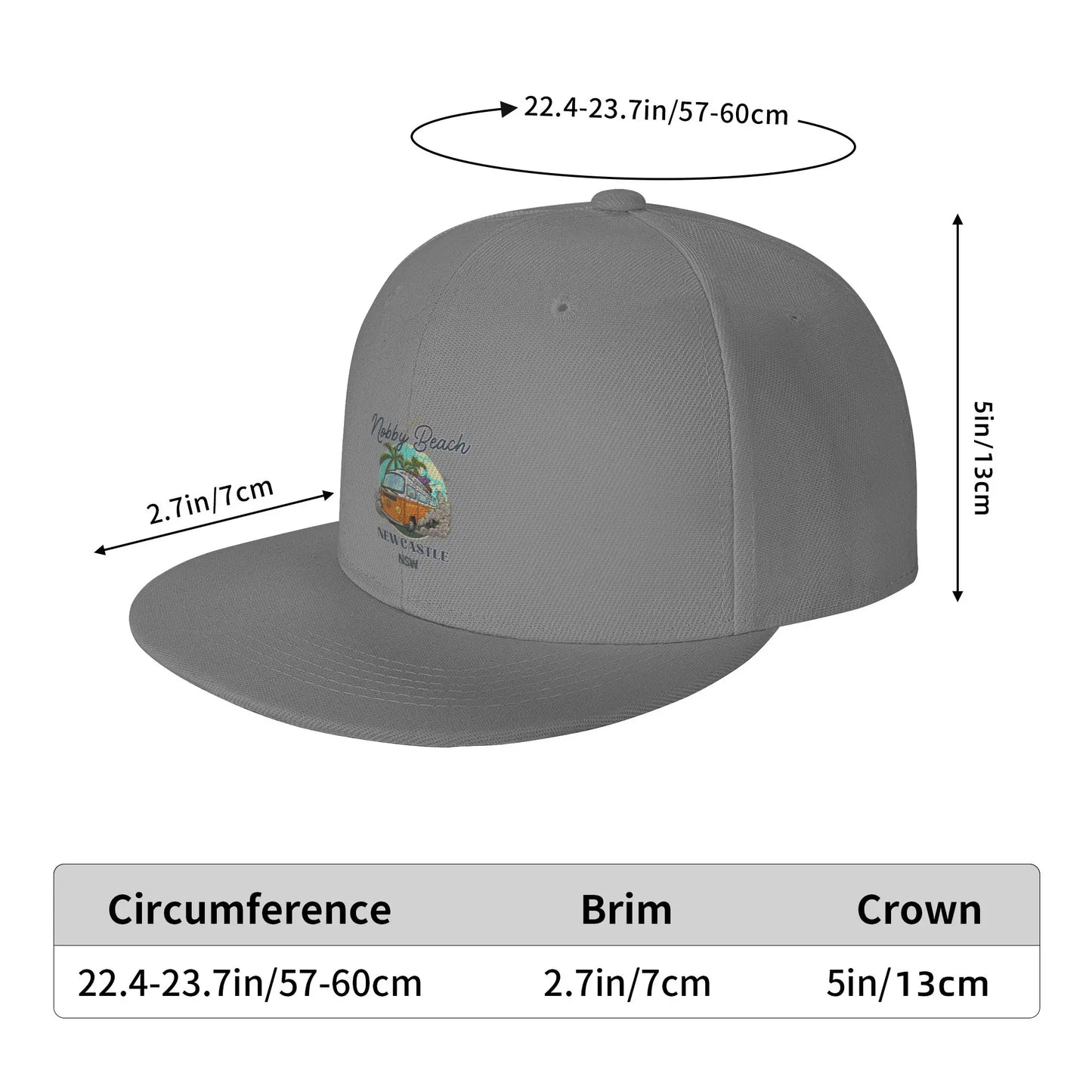 Nobby Beach Newcastle Snapback Cap