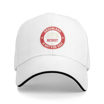 Hands Off Greenland Not For Sale Baseball Cap