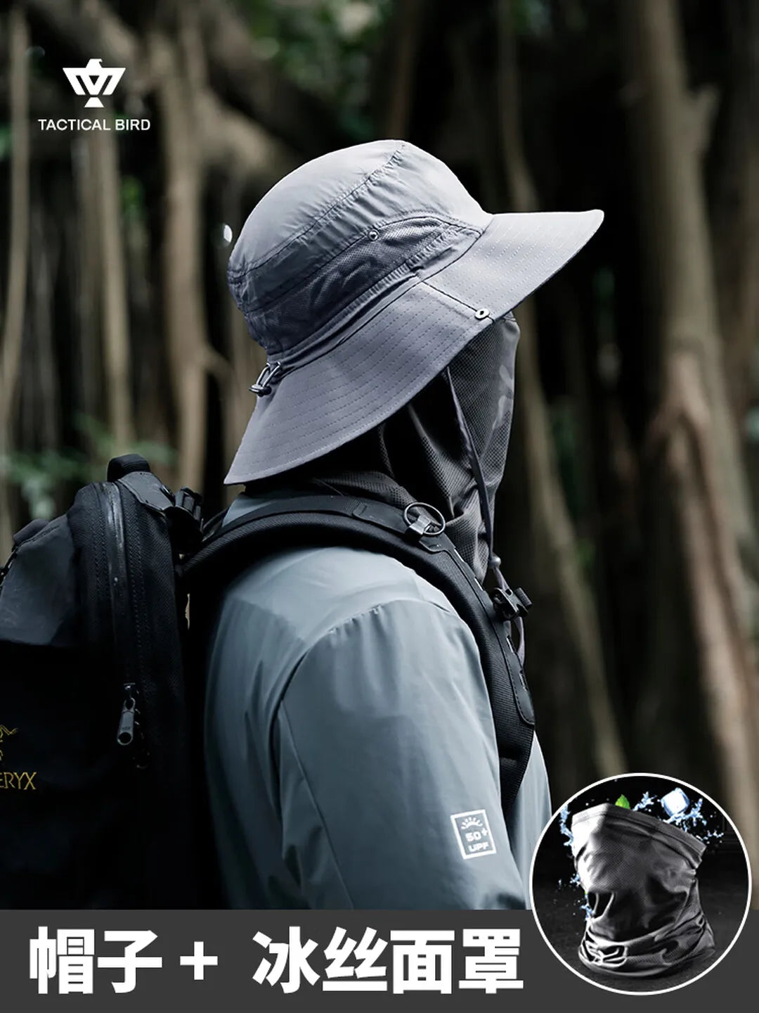 Lightweight Quick-Dry Fishing Bucket Hat for Large Heads