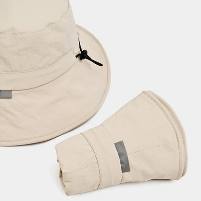 Summer Solid Color Sun Hats Outdoor Fishing Cap