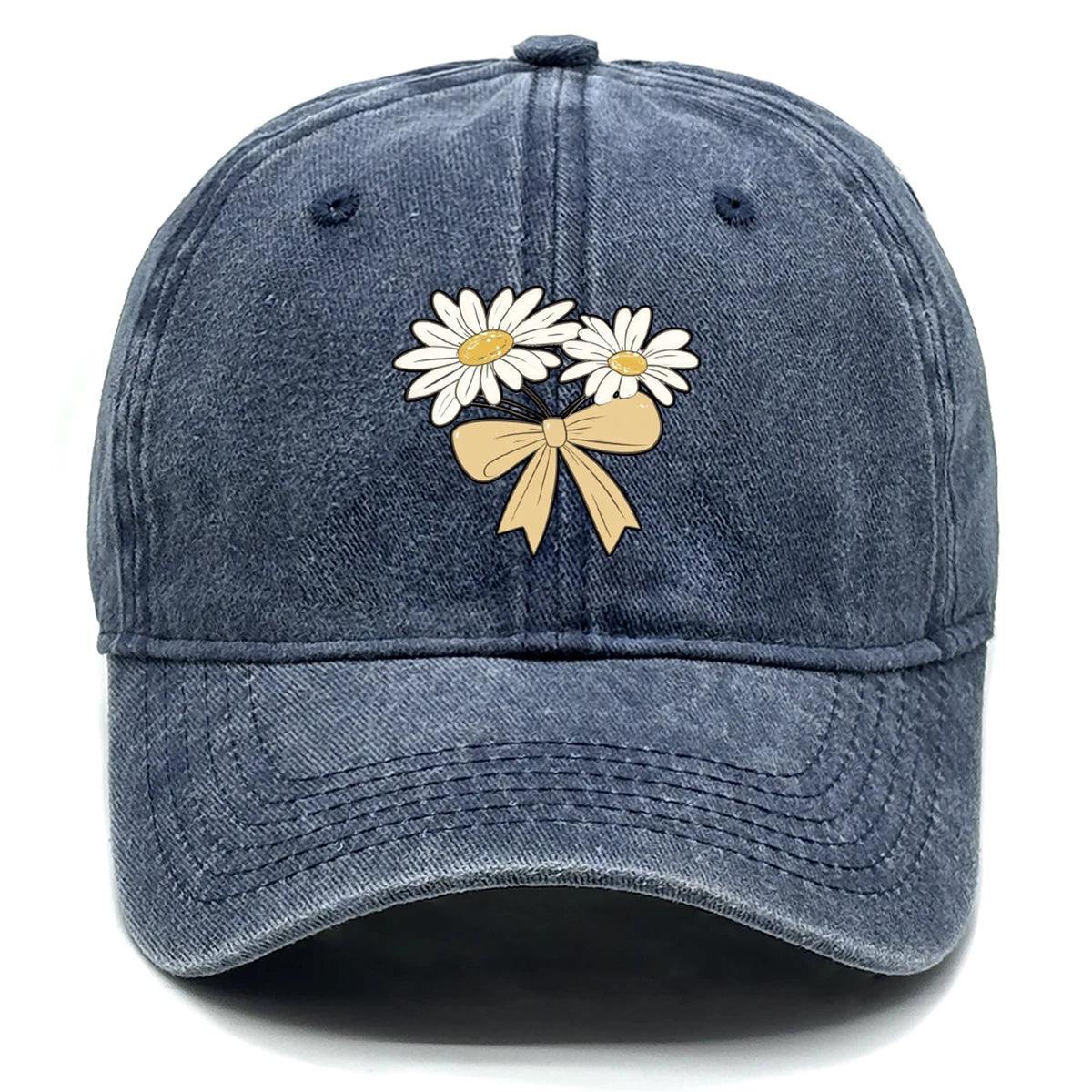 Adjustable Summer Cap For Women Men Flower Baseball Cap