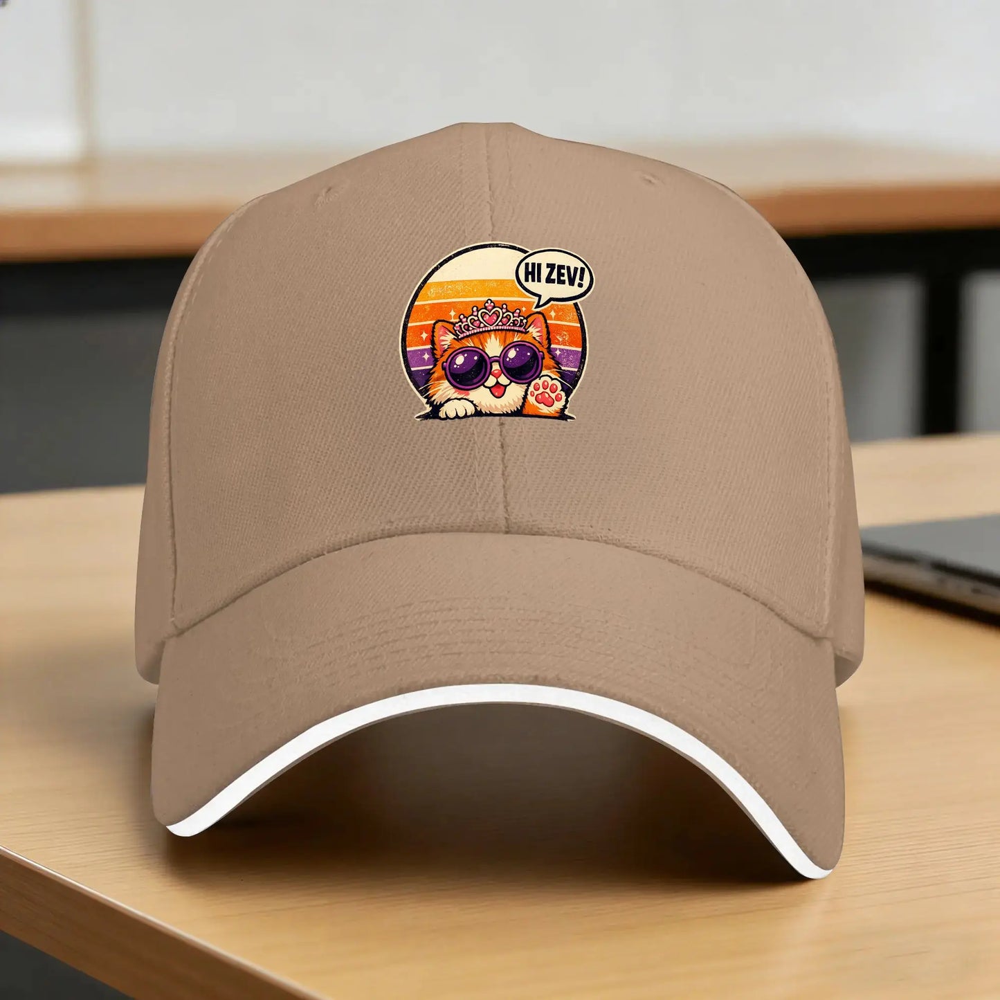 Hi Zev Princess Cat Baseball Cap