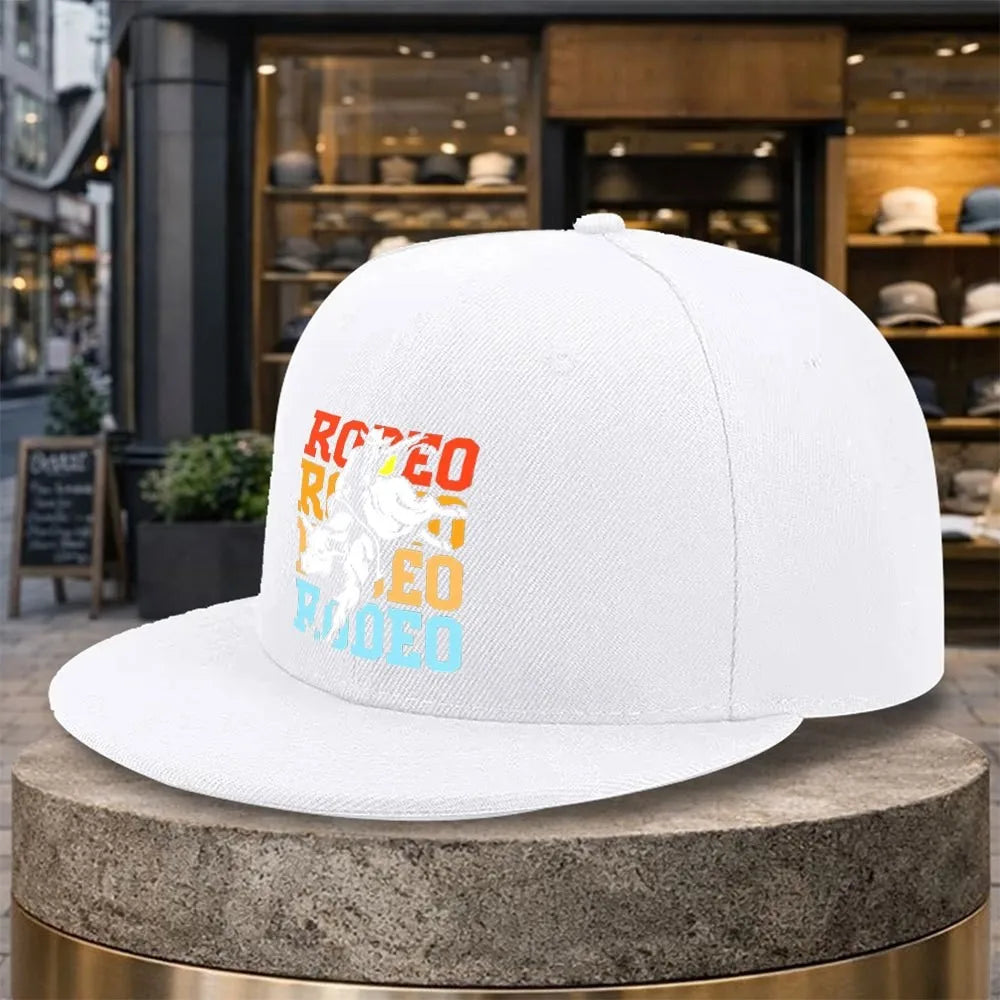 Rodeo Bull Riding Snapback Cap