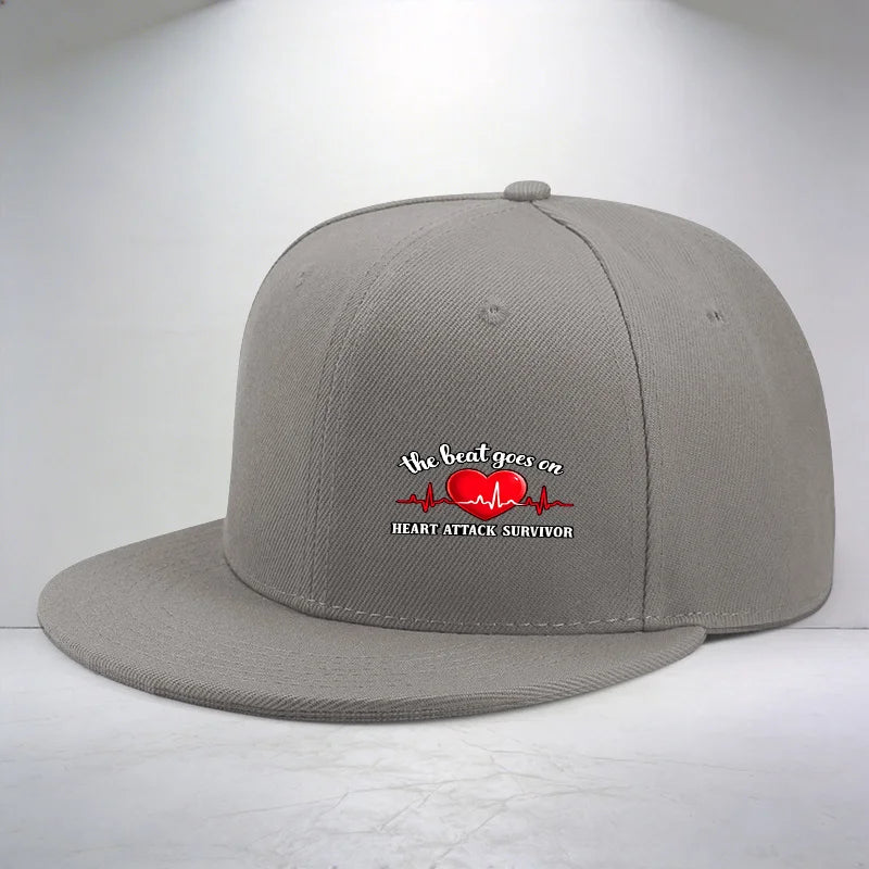 2.54 Cm The Beat Goes On Heart Cap