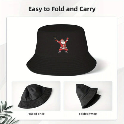 Dabbing Santa UV Protection Bucket Hat Design