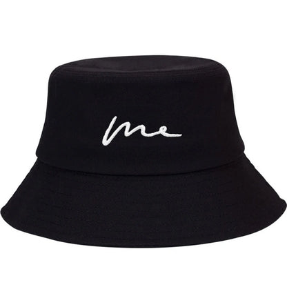Wave Line Print Bucket Hat