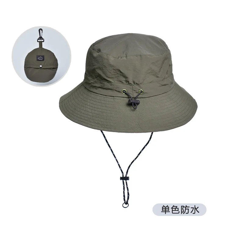 Waterproof Packable UV Protection Safari Bucket Hat