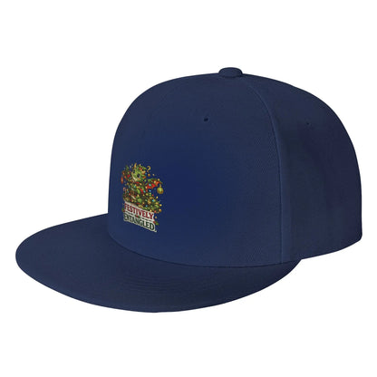 Festively Entangled Christmas Snapback Cap