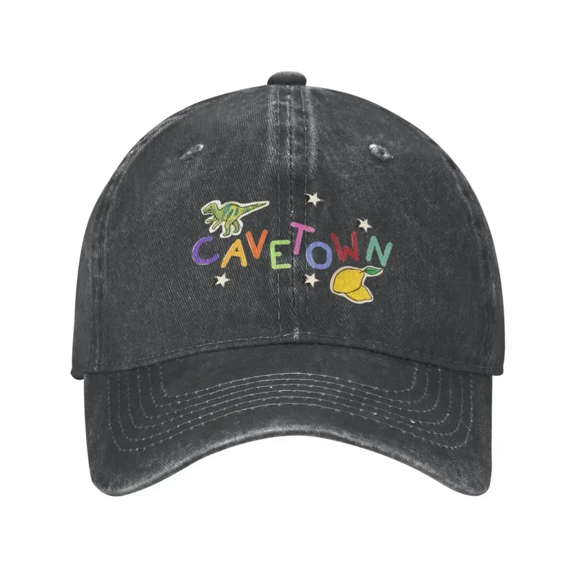 Cavetown Denim Harajuku Hip Hop Streetwear Baseball Cap