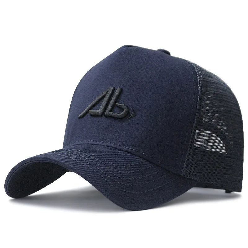 Big Head Man Baseball Caps Summer Mesh Plus