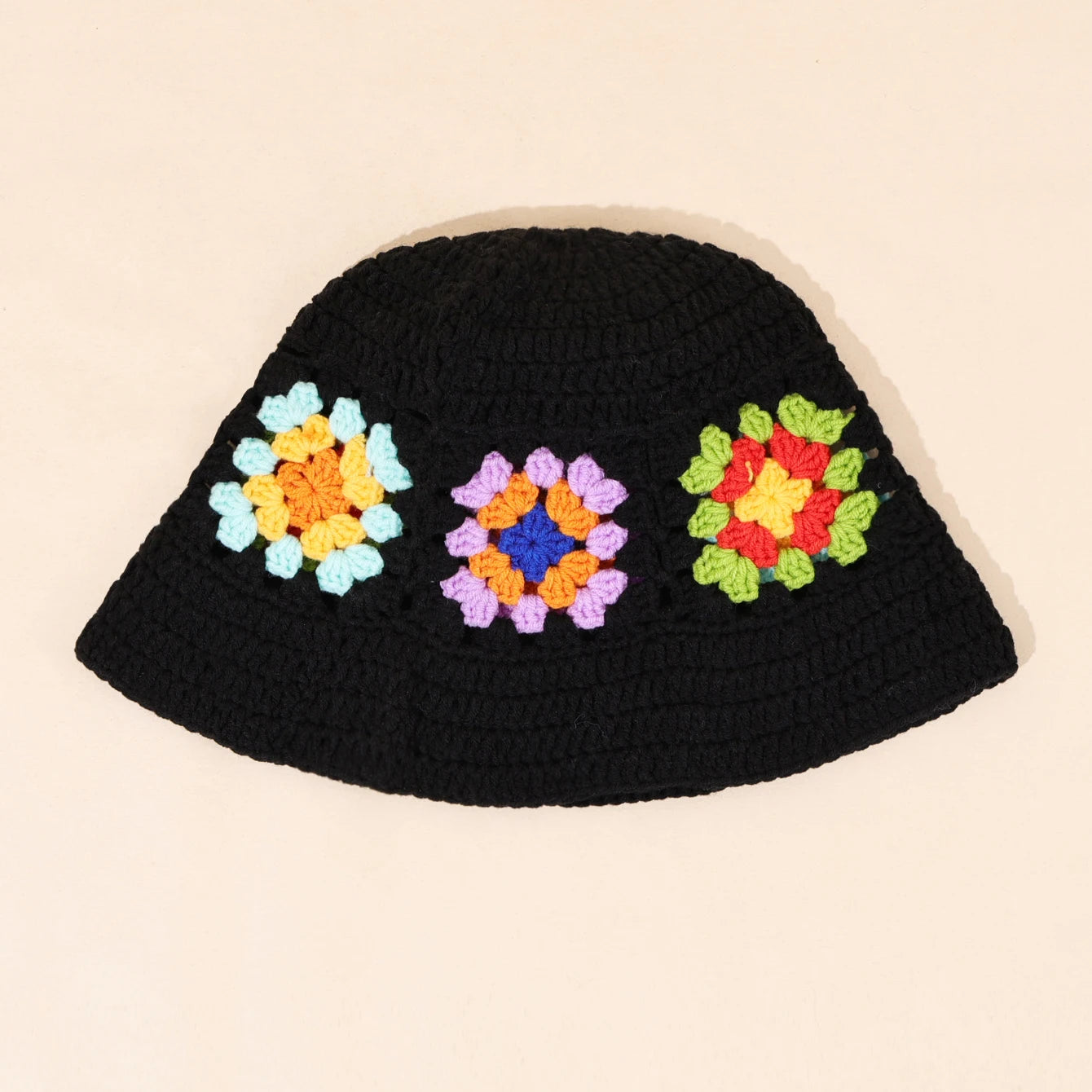Colorful Floral Patchwork Bucket Hat