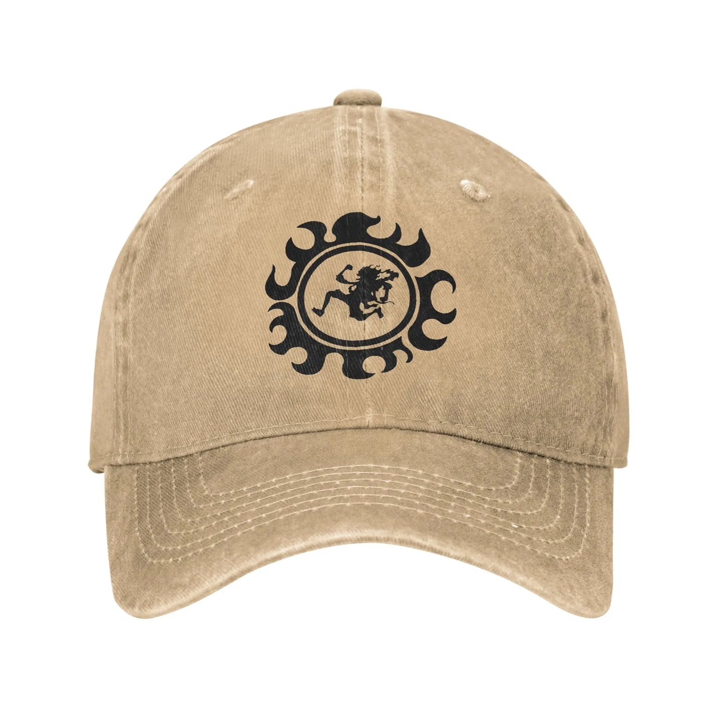Luffy Nika Logo Multicolor Visor Baseball Cap