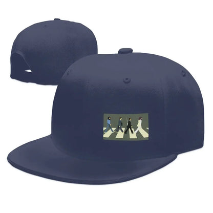 The Beatle Walking Road Merch Snapback Cap