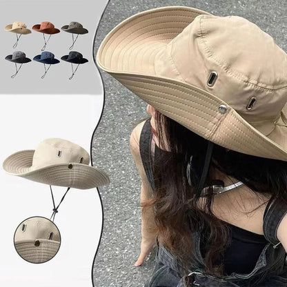 Waterproof UV Protection Outdoor Fishing Bucket Hat