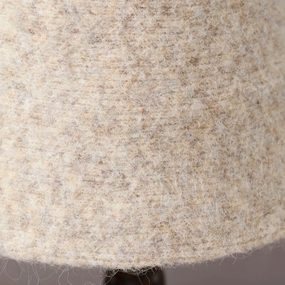 Vintage Wool Bucket Hat Women Fashion Fisherman Cap