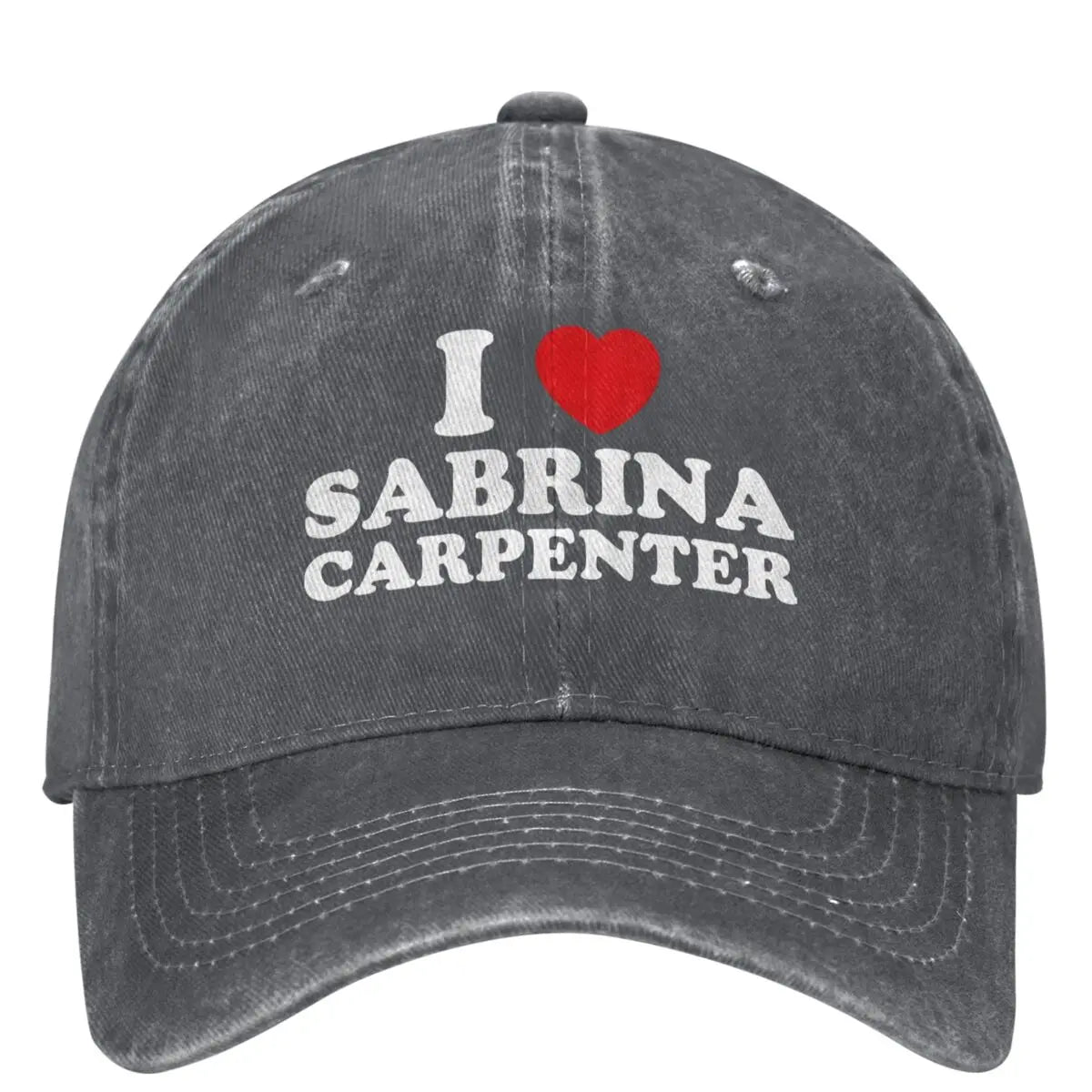 I Heart Sabrina Carpenter Merch Men Women Baseball Caps