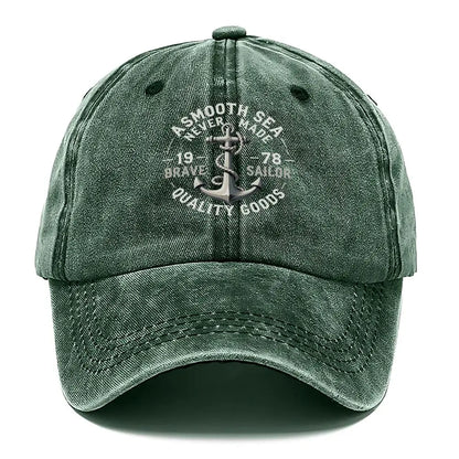 Vintage Washed Denim Baseball Cap