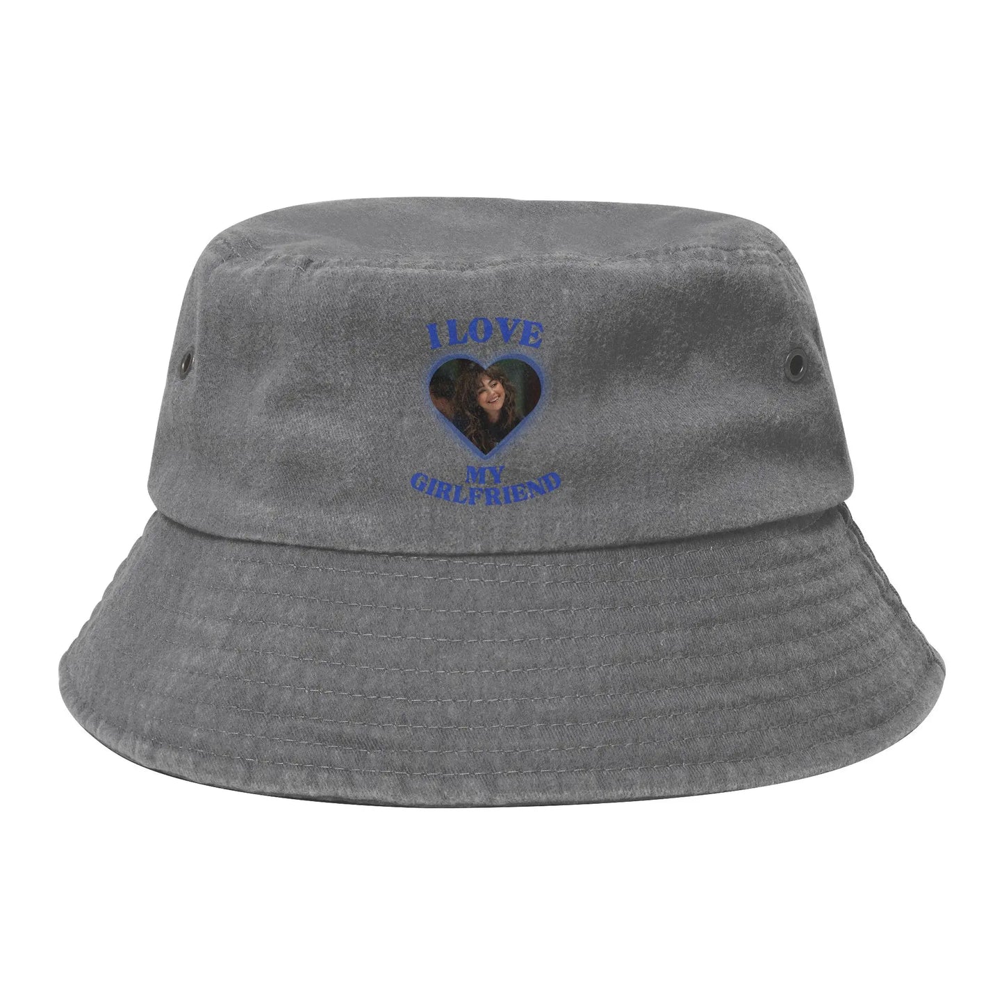 Unisex Distressed Washed Bucket Hat