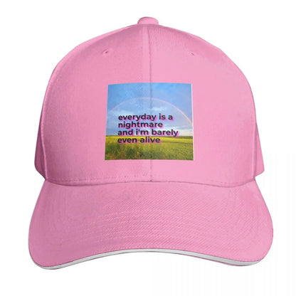 Inspirational Quote Low Profile Unstructured Baseball Cap