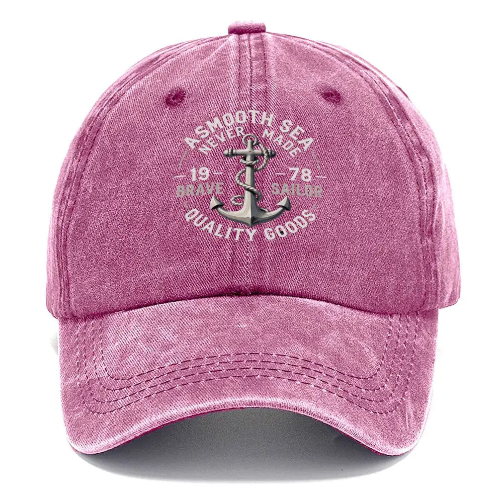 Vintage Washed Denim Baseball Cap
