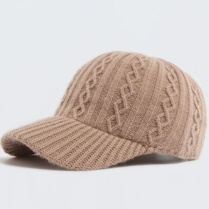 New Knitted Baseball Cap Women Fashion Men
