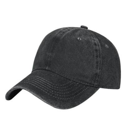Camping Mountain Washed Baseball Cap