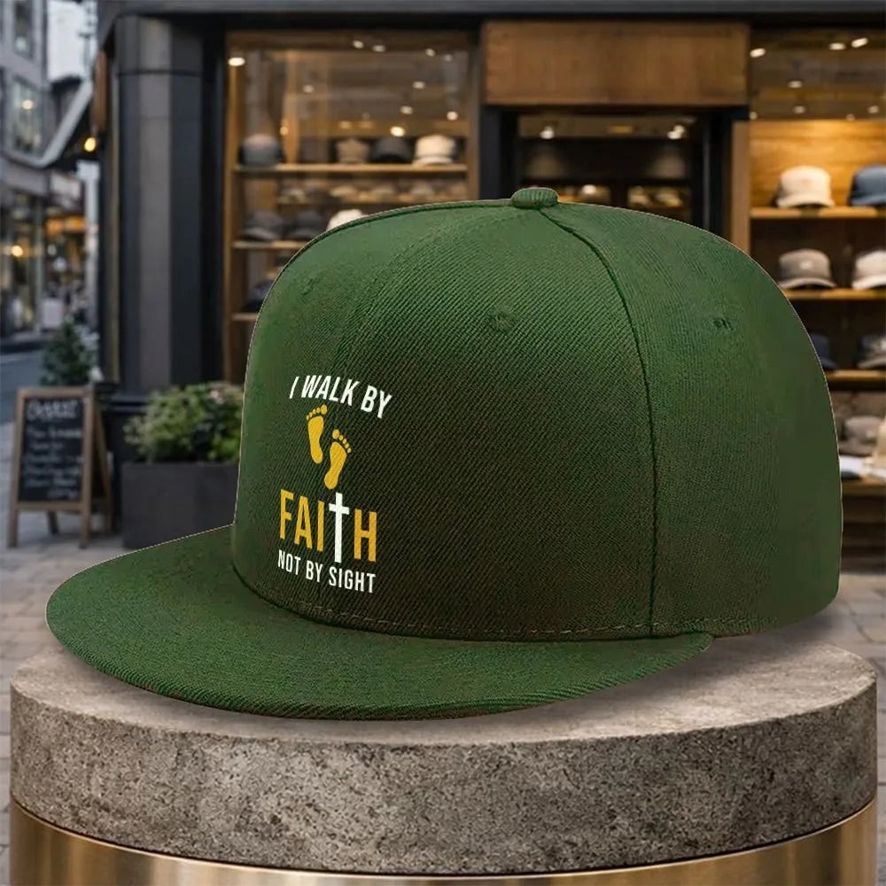Walk By Faith Snapback Cap