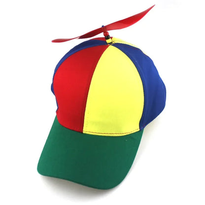 Fashion Colorful Bamboo Dragonfly Patchwork Baseball Cap Adult Size 52-61Cm