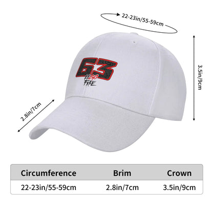 Pecco Bagnaia 63 Racing Baseball Cap
