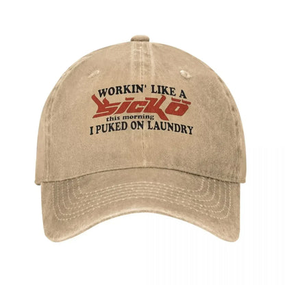 Sicko Working Morning Baseball Cap