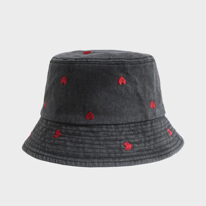 New Summer Hat For Women Denim Bucket Hat
