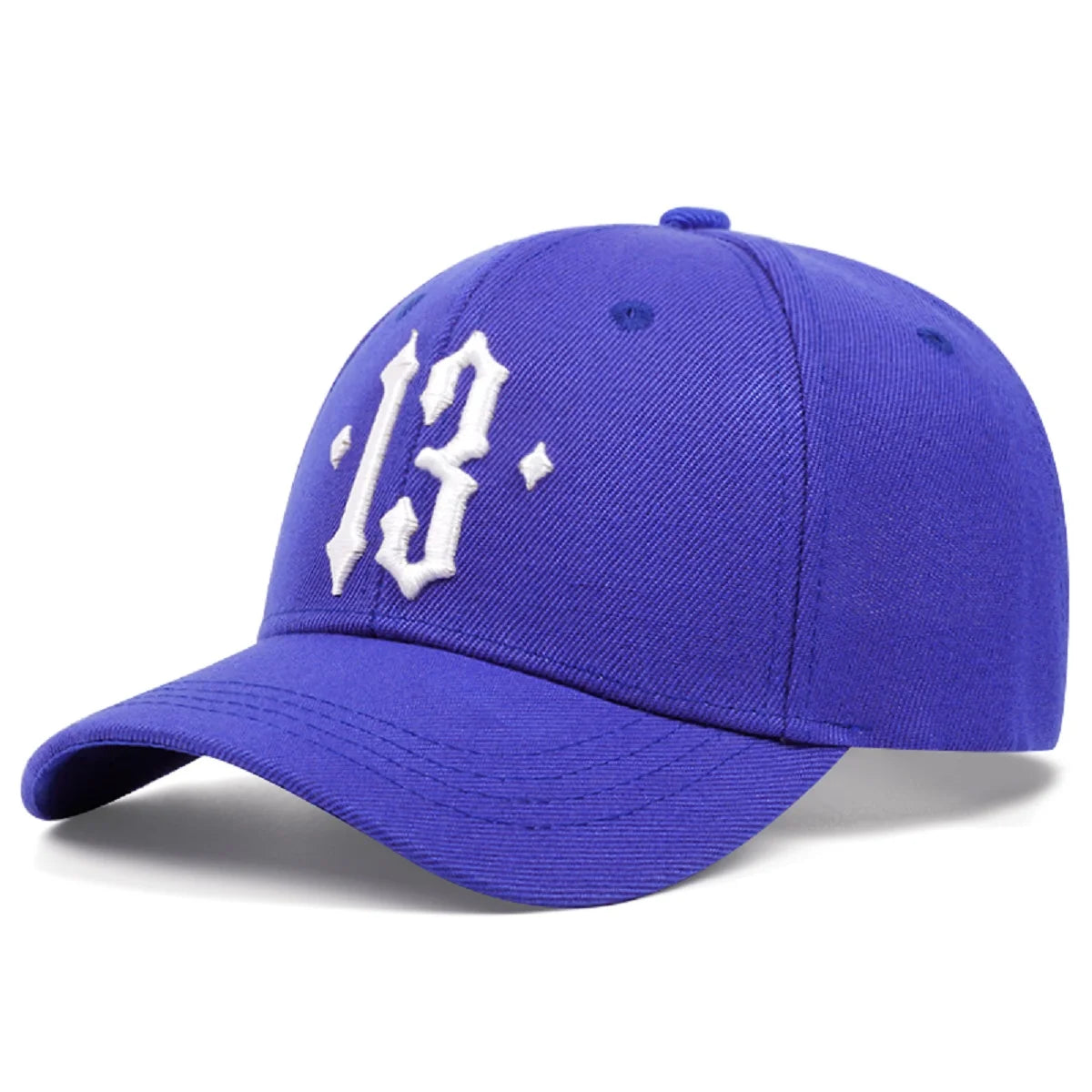 13 Number Embroidery Baseball Cap For Men Cotton Outdoors