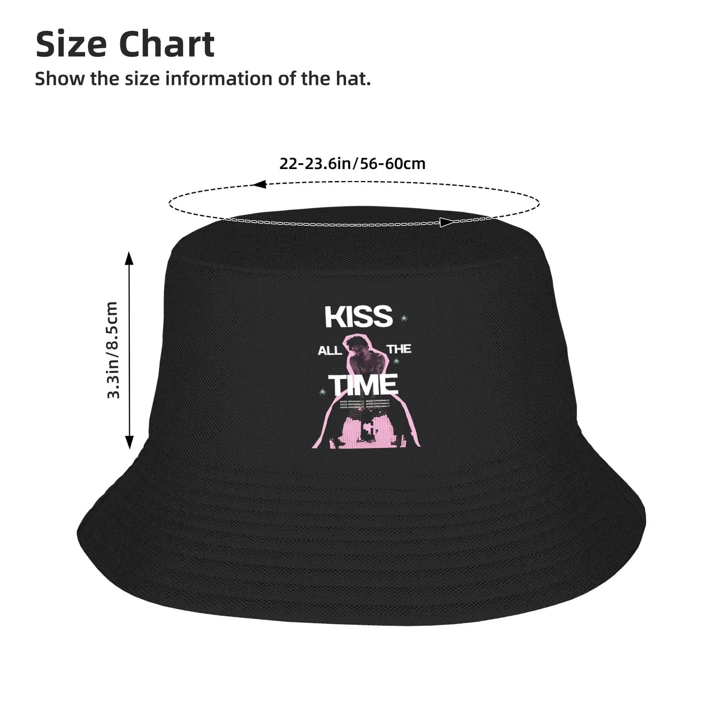 Harrys Styles Kiss All The Time Album Bucket Hat