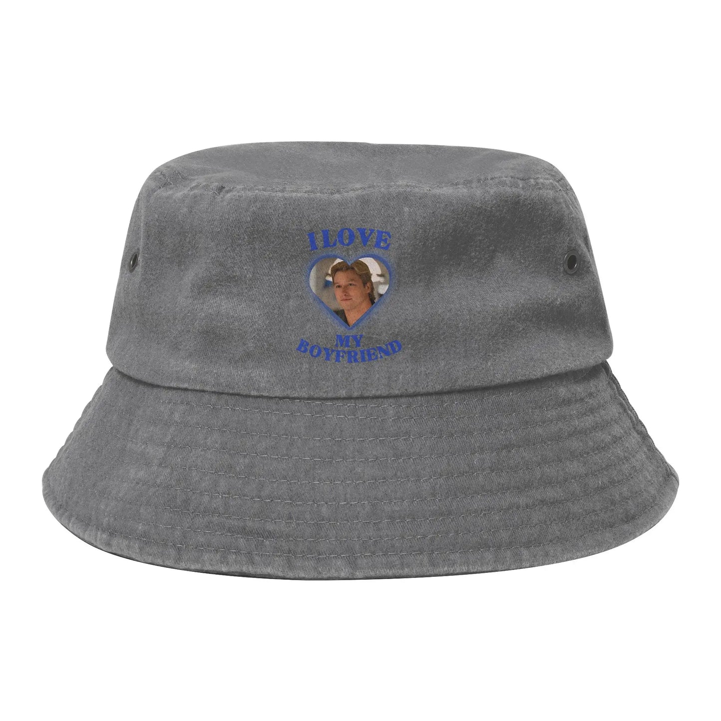 Unisex Distressed Washed Bucket Hat