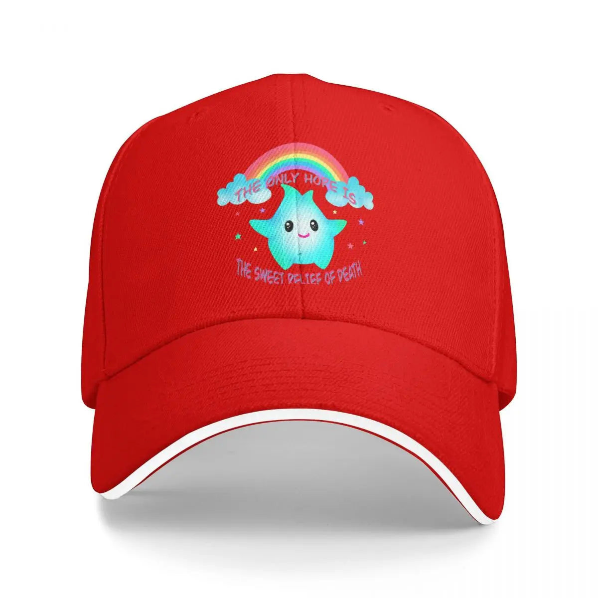 Lumalee Anime Cute Rainbow Customized Sport Baseball Cap
