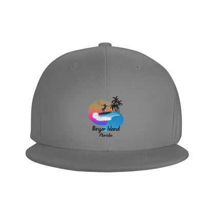 Singer Island Florida Sunset Snapback Cap