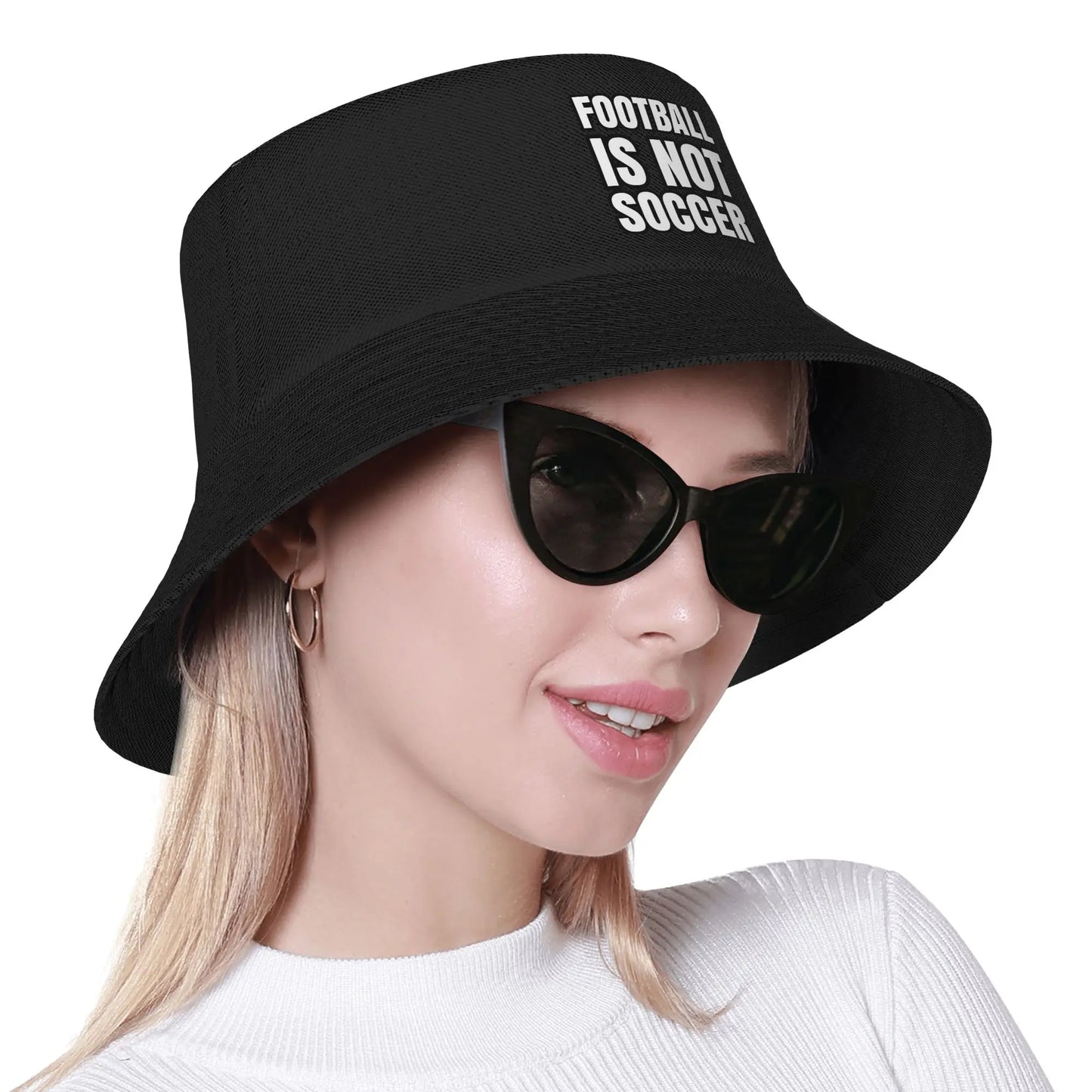 Football Not Soccer Bucket Hat